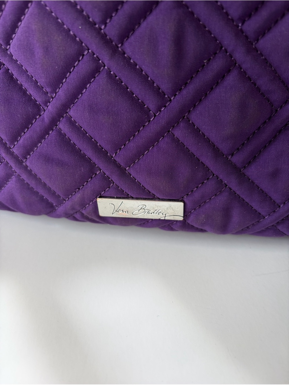 Vera Bradley Triple Zip Hipster crossbody purse - Picture 2 of 8